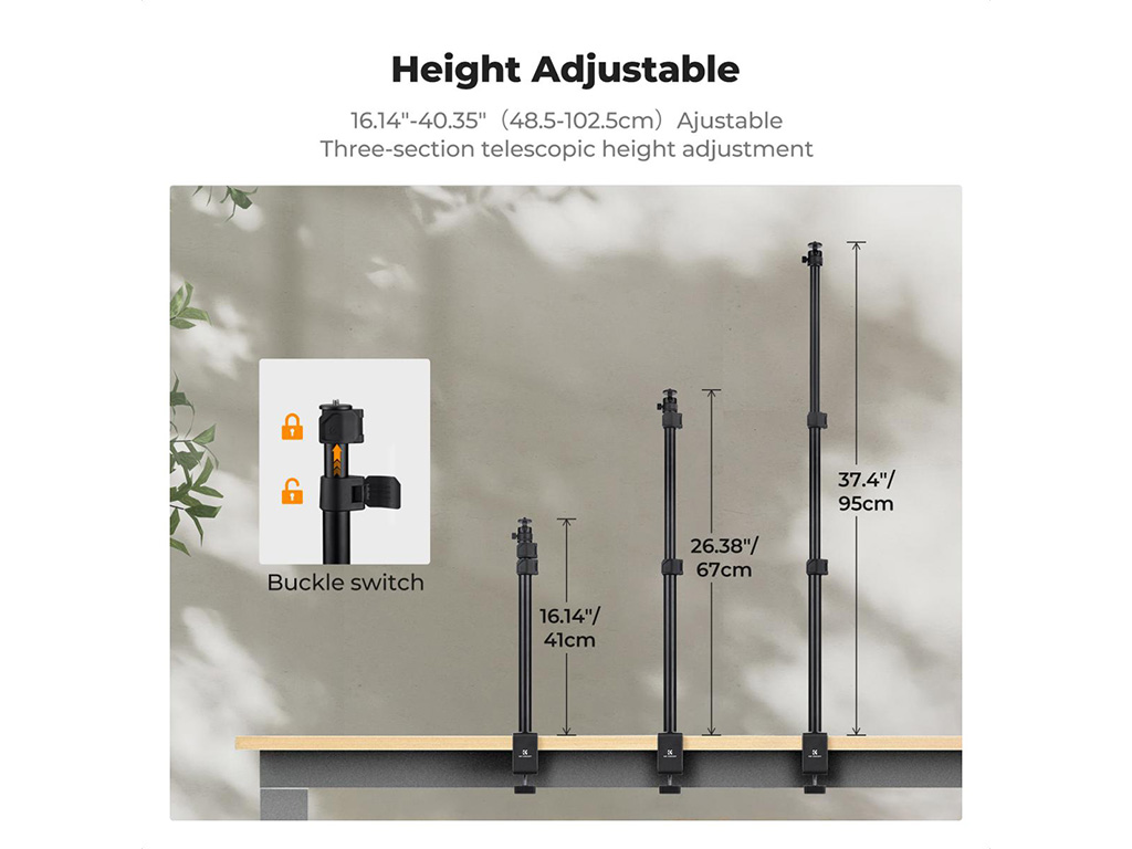 K&F Concept C-Kelepçe (KF34.040)